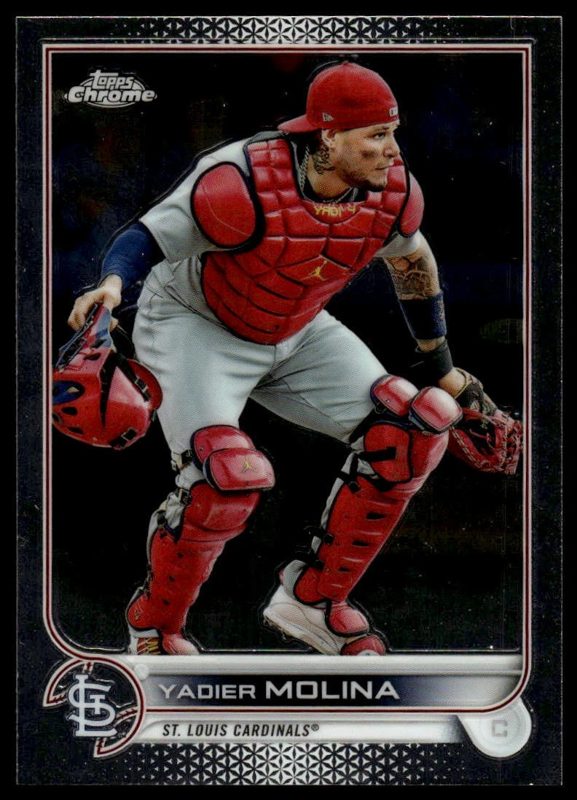 Yadier Molina, 2022 Topps Chrome Baseball