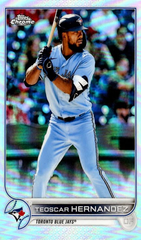 Teoscar Hernandez, 2022 Topps Chrome Baseball
