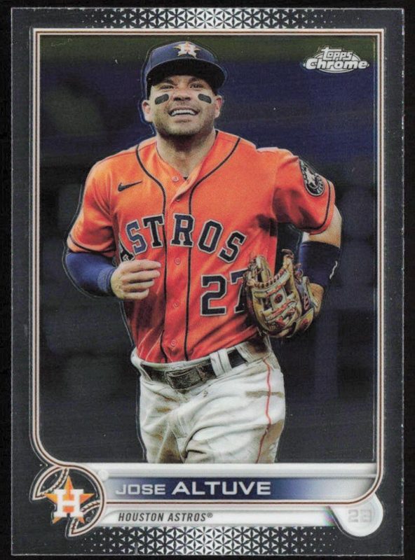 Jose Altuve, 2022 Topps Chrome Baseball