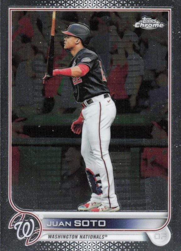 Juan Soto, 2022 Topps Chrome Baseball