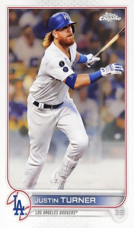 Justin Turner, 2022 Topps Chrome Baseball