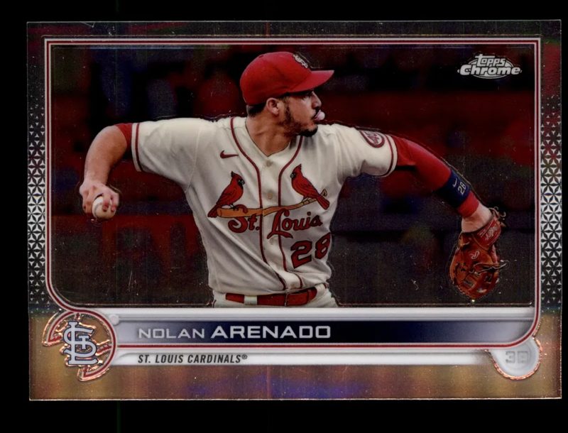 Nolan Arenado, 2022 Topps Chrome Baseball
