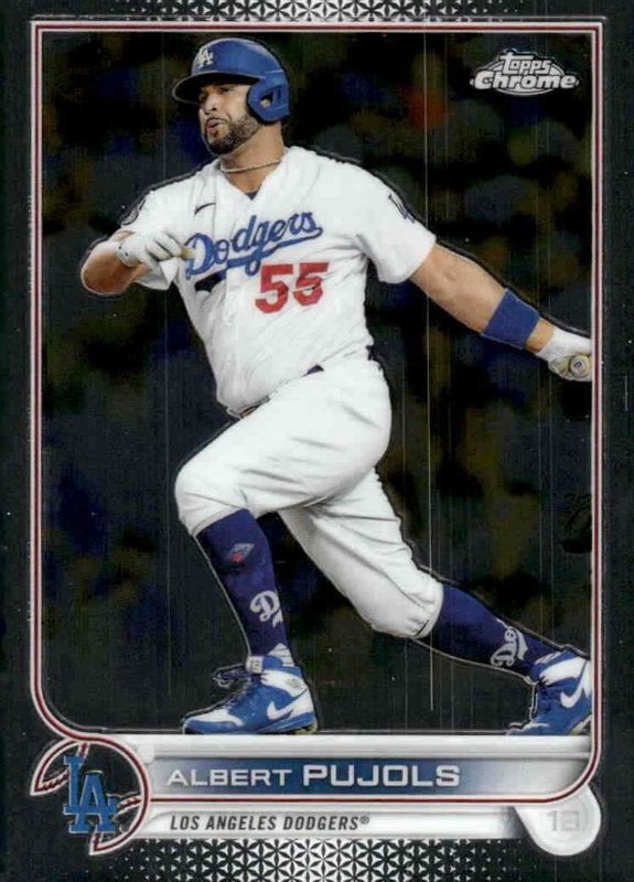 Albert Pujols, 2022 Topps Chrome Baseball