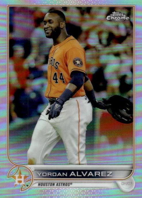 Yordan Alvarez, 2022 Topps Chrome Baseball