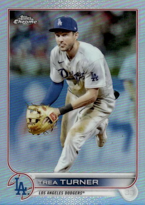 Trea Turner, 2022 Topps Chrome Baseball