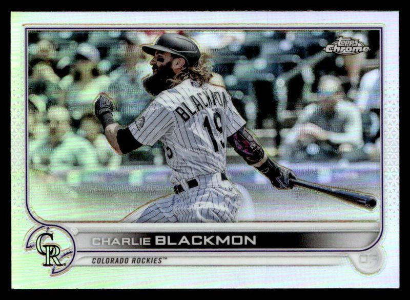 Charlie Blackmon, 2022 Topps Chrome Baseball