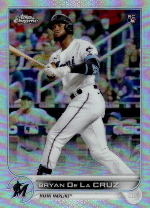 Bryan De La Cruz, 2022 Topps Chrome Baseball