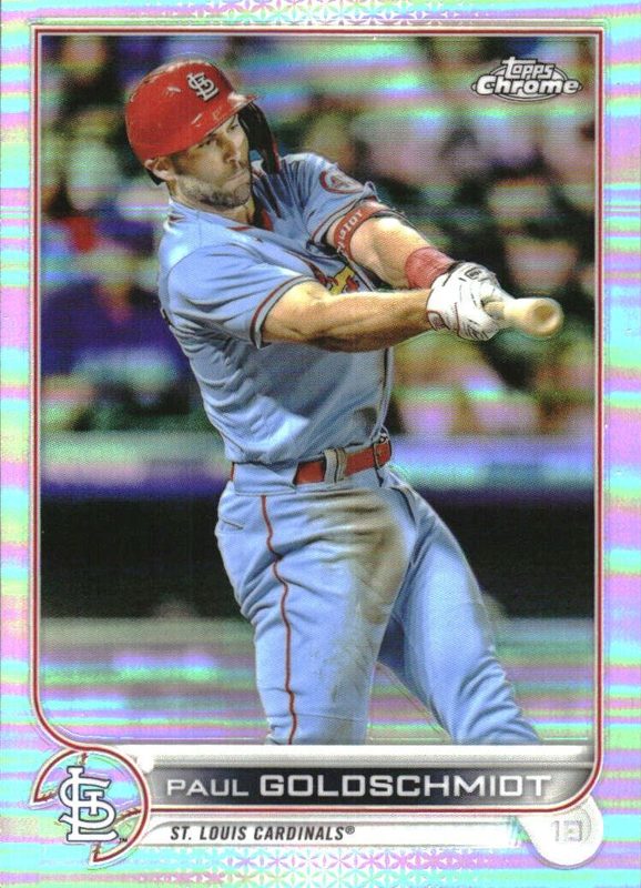 Paul Goldschmidt, 2022 Topps Chrome Baseball