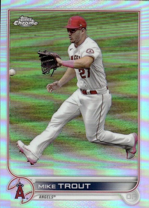 Mike Trout, 2022 Topps Chrome Baseball