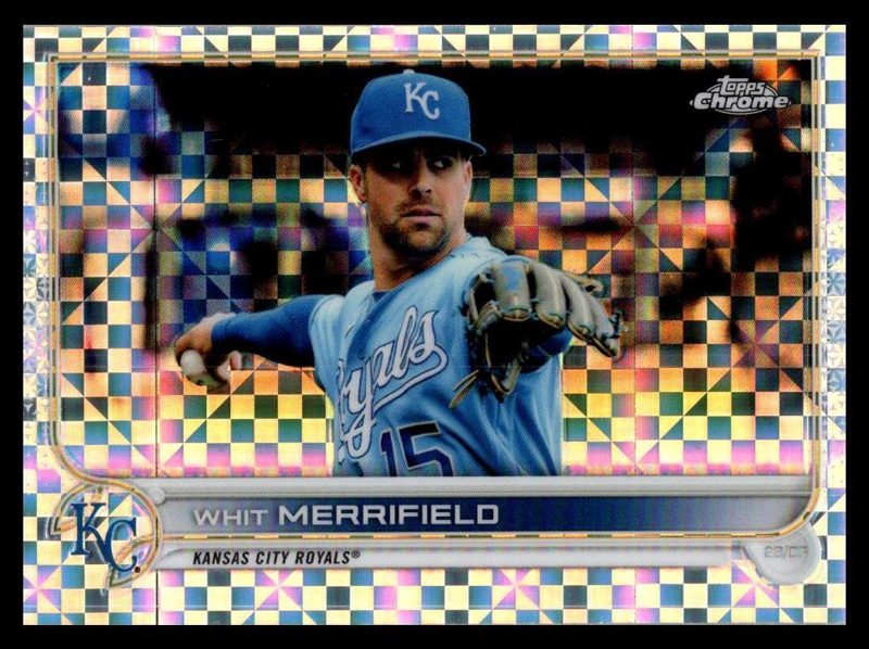 Whit Merrifield, 2022 Topps Chrome Baseball