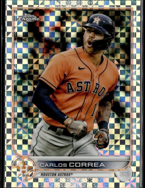 Carlos Correa, 2022 Topps Chrome Baseball