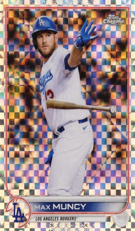 Max Muncy, 2022 Topps Chrome Baseball