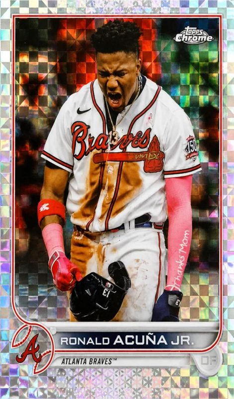 Ronald Acuna Jr., 2022 Topps Chrome Baseball