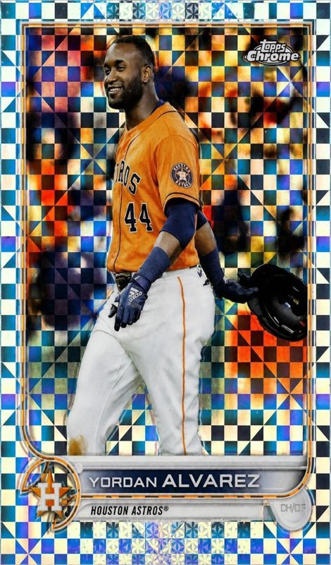 Yordan Alvarez, 2022 Topps Chrome Baseball