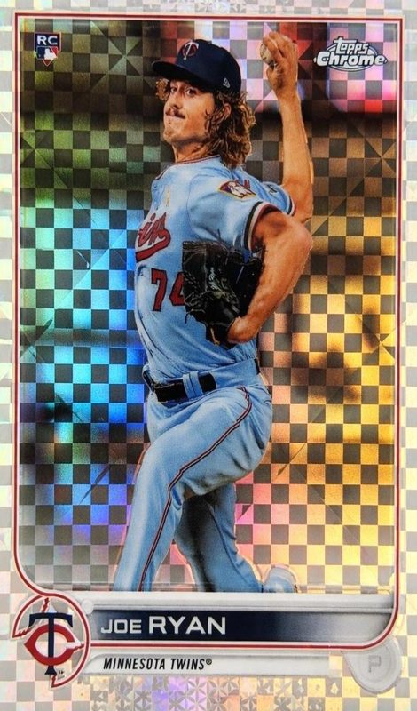Joe Ryan, 2022 Topps Chrome Baseball
