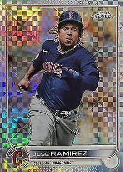 Jose Ramirez, 2022 Topps Chrome Baseball