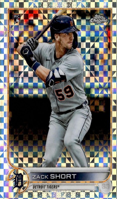 Zack Short, 2022 Topps Chrome Baseball