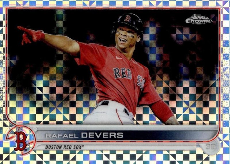 Rafael Devers, 2022 Topps Chrome Baseball