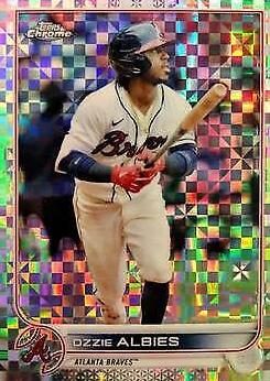 Ozzie Albies, 2022 Topps Chrome Baseball