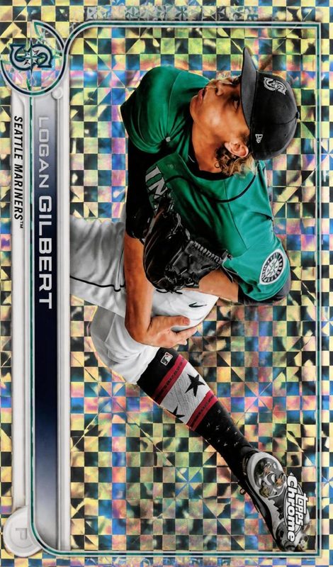 Logan Gilbert, 2022 Topps Chrome Baseball