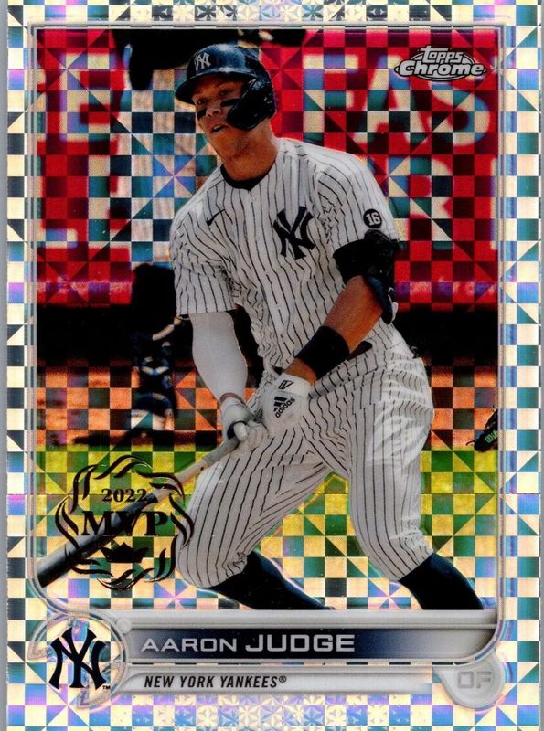 Aaron Judge, 2022 Topps Chrome Baseball