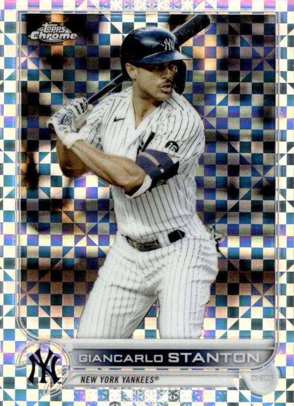 Giancarlo Stanton, 2022 Topps Chrome Baseball