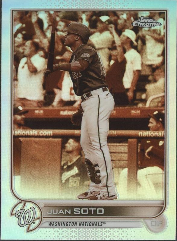 Juan Soto, 2022 Topps Chrome Baseball