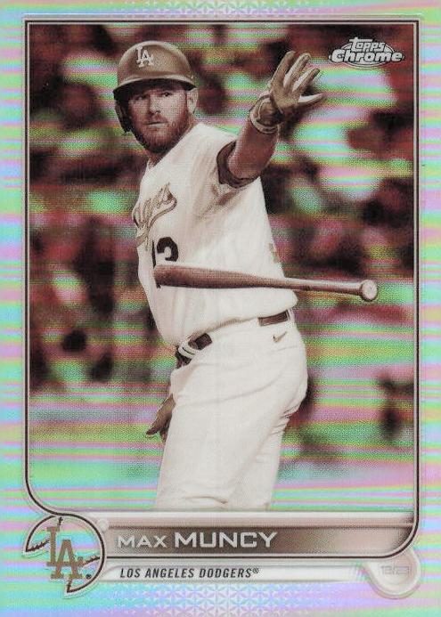 Max Muncy, 2022 Topps Chrome Baseball