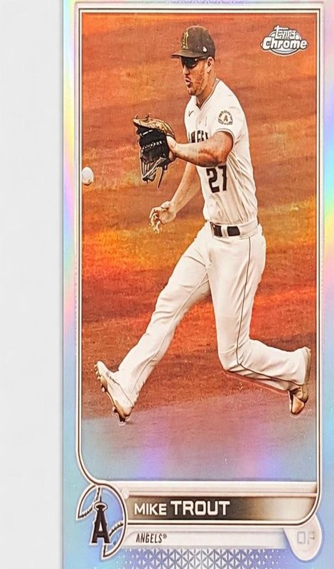 Mike Trout, 2022 Topps Chrome Baseball
