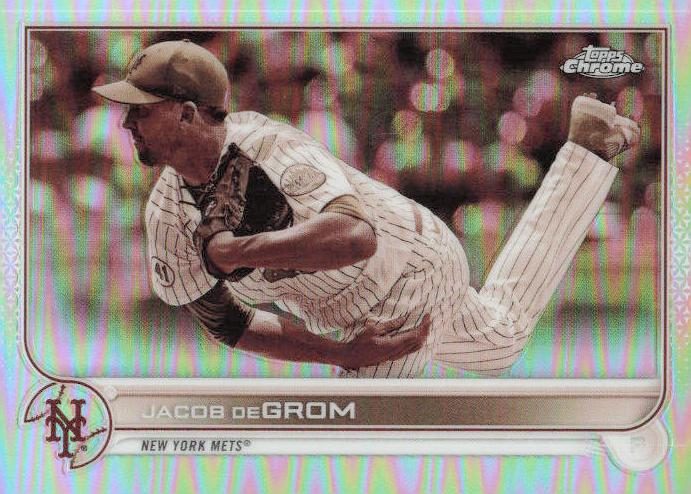 Jacob deGrom, 2022 Topps Chrome Baseball