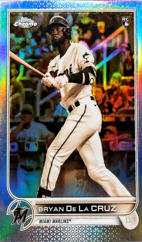 Bryan De La Cruz, 2022 Topps Chrome Baseball