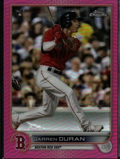 Jarren Duran, 2022 Topps Chrome Baseball