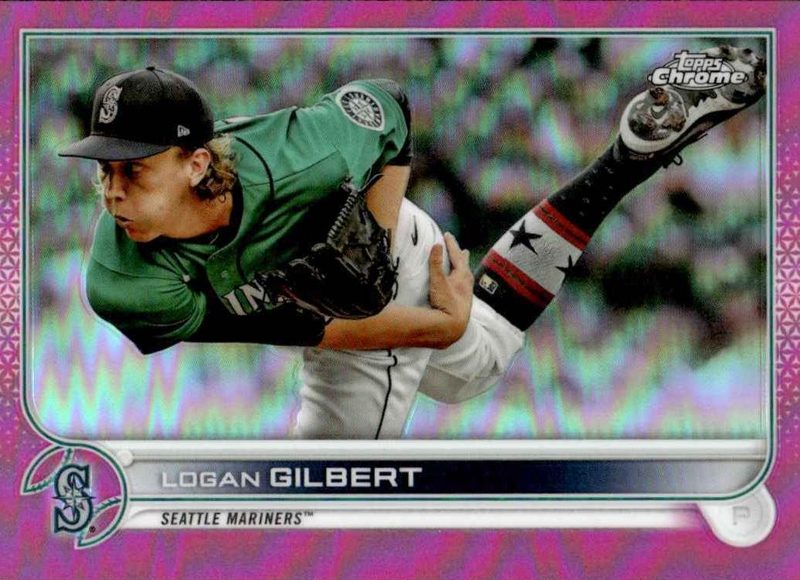 Logan Gilbert, 2022 Topps Chrome Baseball