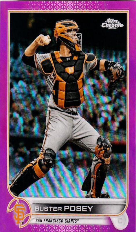 Buster Posey, 2022 Topps Chrome Baseball