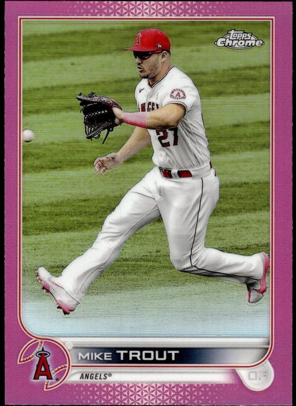 Mike Trout, 2022 Topps Chrome Baseball