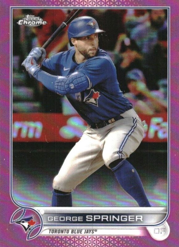 George Springer, 2022 Topps Chrome Baseball