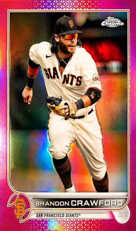 Brandon Crawford, 2022 Topps Chrome Baseball