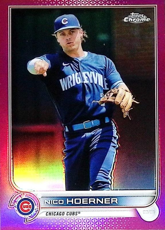 Nico Hoerner, 2022 Topps Chrome Baseball