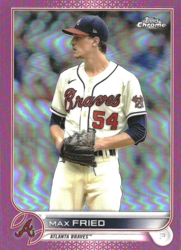 Max Fried, 2022 Topps Chrome Baseball
