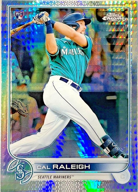 Cal Raleigh, 2022 Topps Chrome Baseball