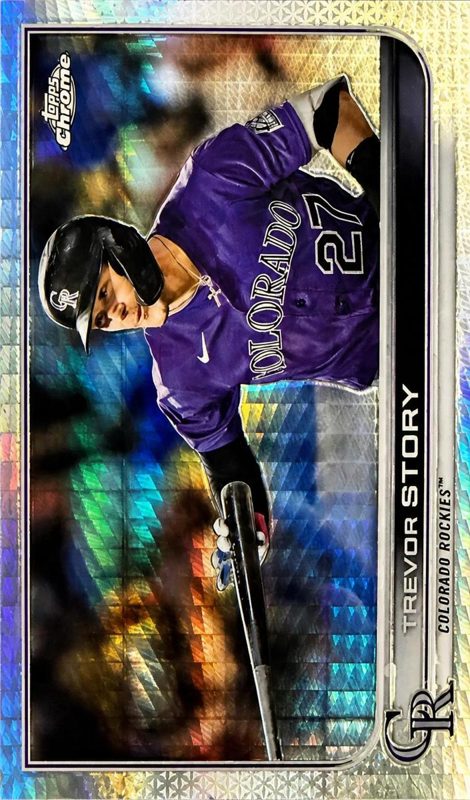 Trevor Story, 2022 Topps Chrome Baseball