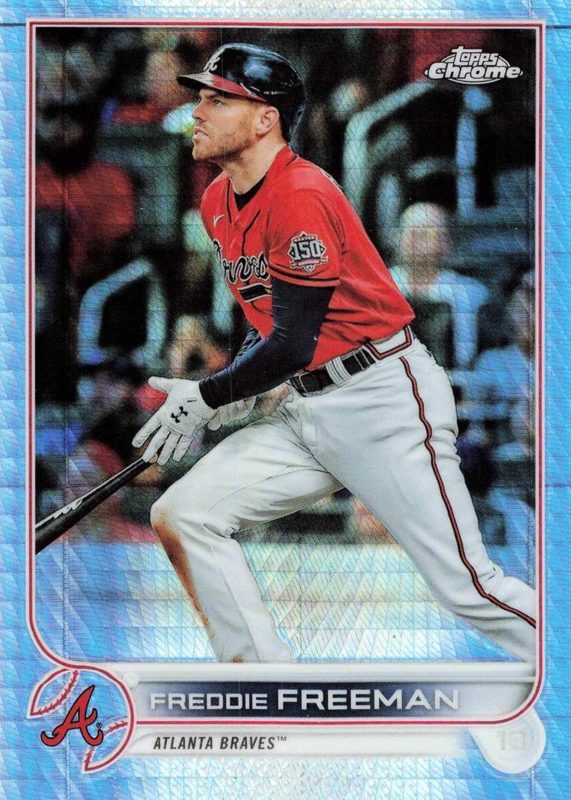 Freddie Freeman, 2022 Topps Chrome Baseball