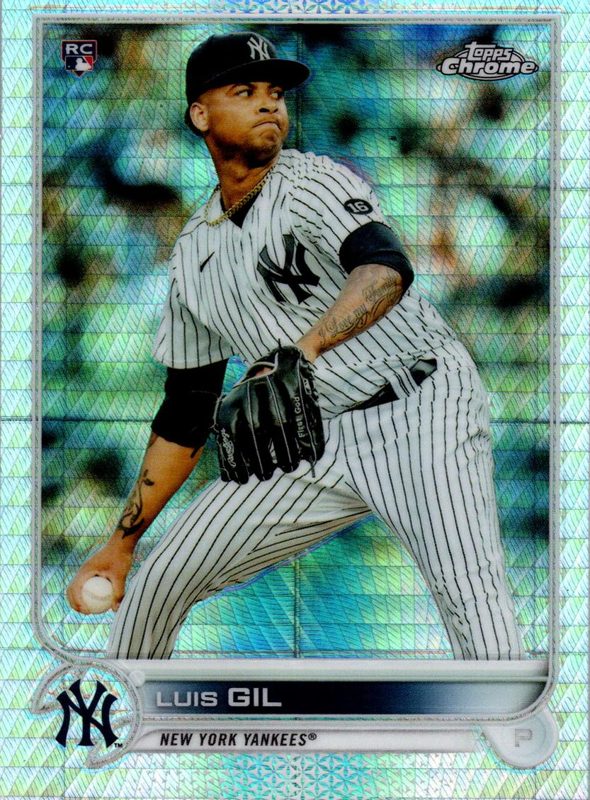 Luis Gil, 2022 Topps Chrome Baseball