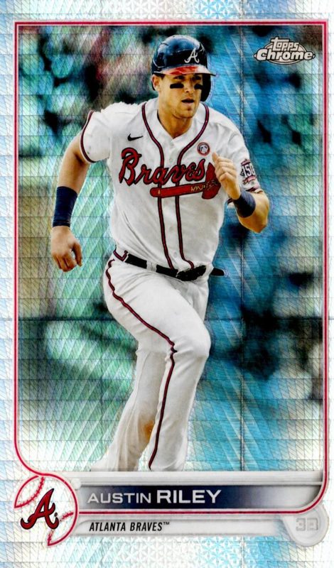 Austin Riley, 2022 Topps Chrome Baseball