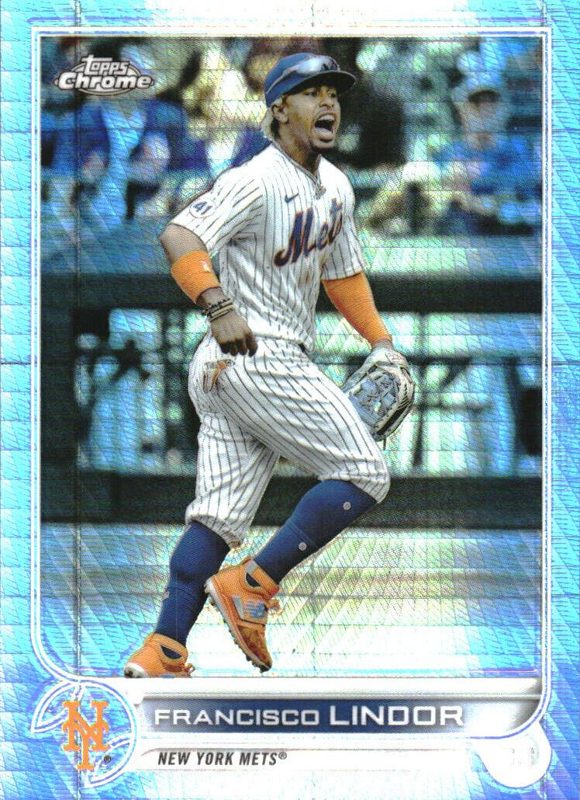 Francisco Lindor, 2022 Topps Chrome Baseball