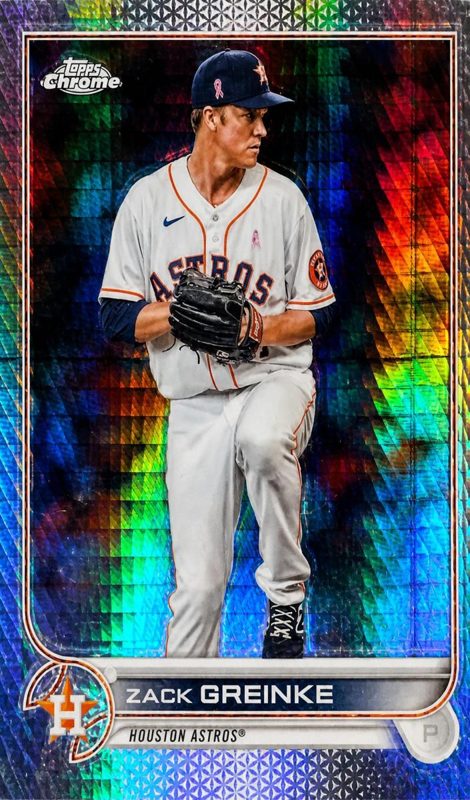 Zack Greinke, 2022 Topps Chrome Baseball