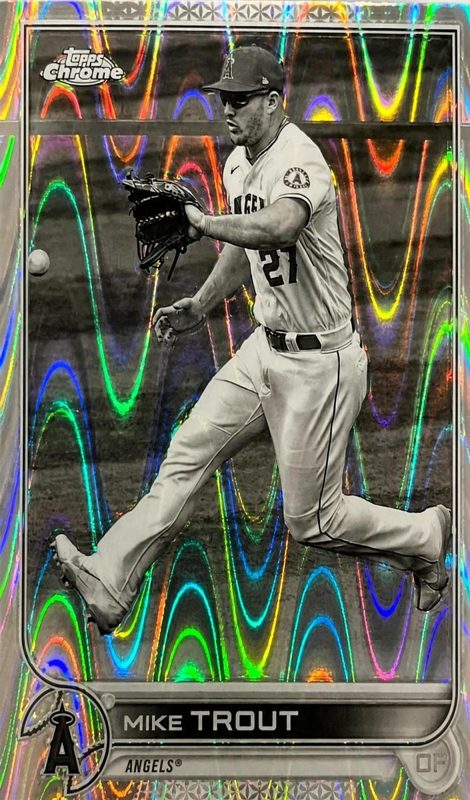 Mike Trout, 2022 Topps Chrome Baseball