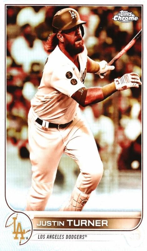 Justin Turner, 2022 Topps Chrome Baseball