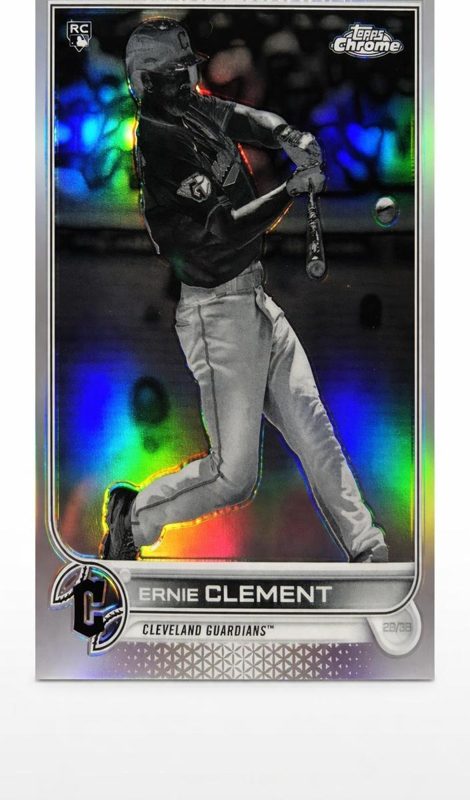 Ernie Clement, 2022 Topps Chrome Baseball