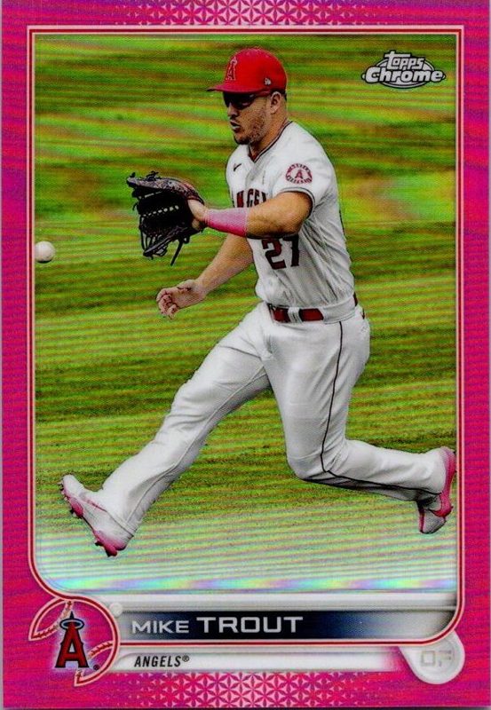 Mike Trout, 2022 Topps Chrome Baseball